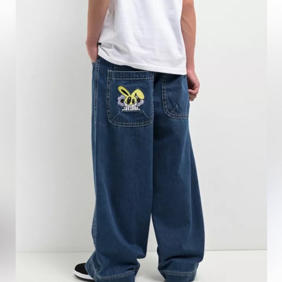 Alab Mega Rave Dark Blue Jeans - Picture 1 of 5